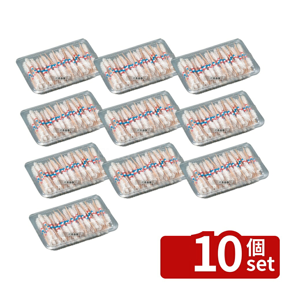 【10個セット】大黒工業 フラワースティック (100本入) 90 楊枝 No.0827200