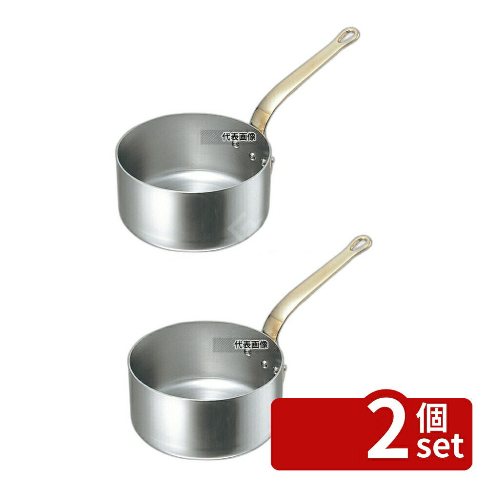 【2個セット】SW(和田助) 18-8(ステンレス) プチパン 12cm 500ml プチパン No.4394600