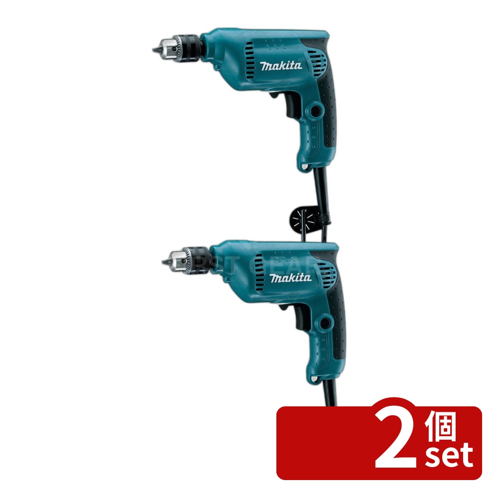 【2個セット】マキタ 電動ドリル 6412 コード:2m お好み焼/たこ焼/鉄板焼関連 No.4911600｜ファーストFACTORY