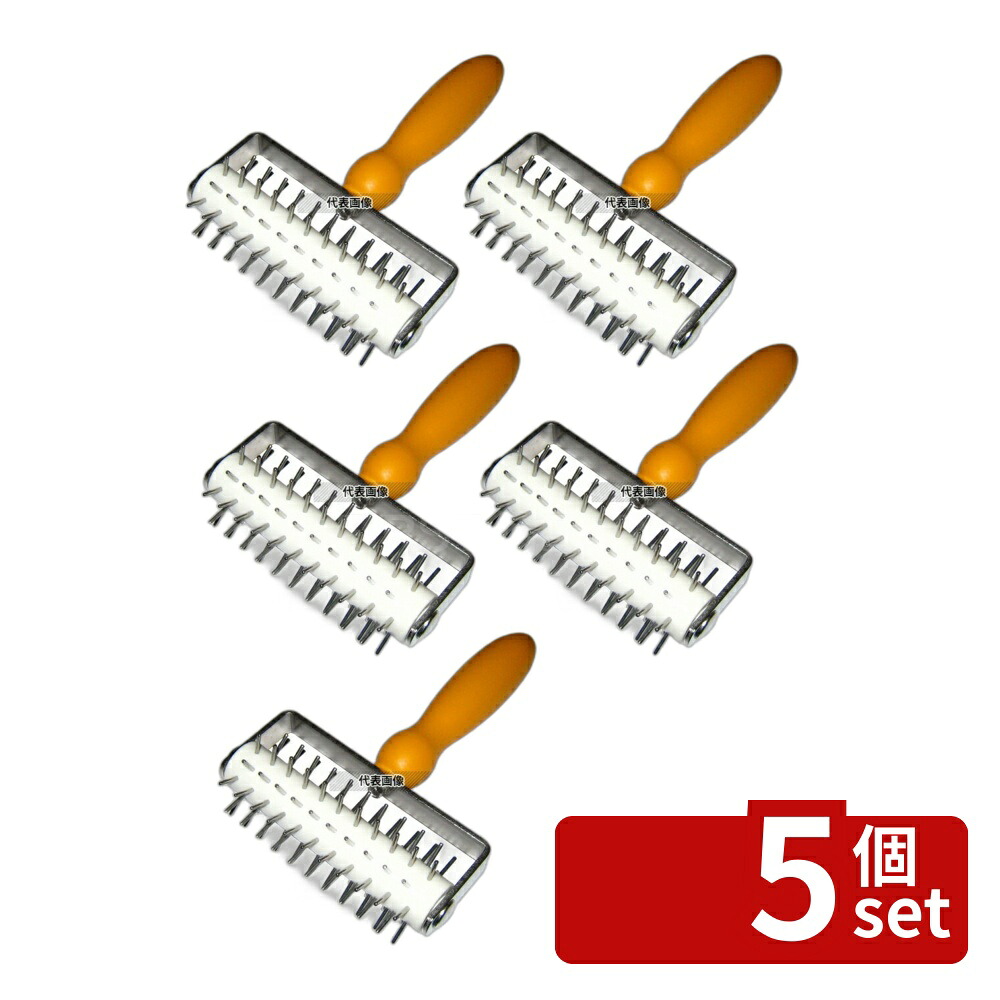 【5個セット】SAN NENG BAKE WARE CORPORATION PC柄 ピケローラー 4218 197×131×H46 製菓/ベーカリー用品 No.8068010
