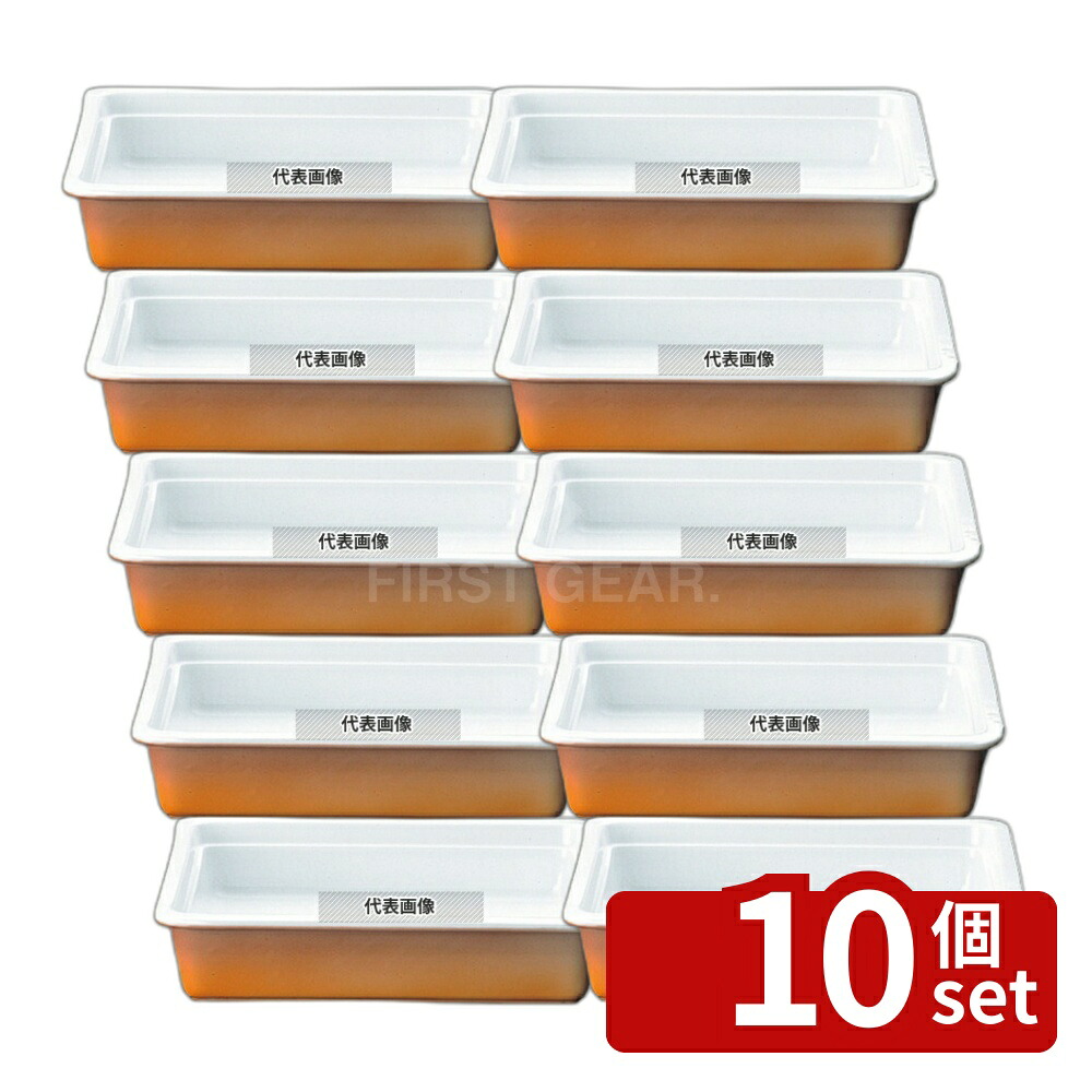 【10個セット】ROYALE(ロイヤル) ガストロノームパン No.625 2/3 H70mm カラー オーブンウェア 354×325mm No.8081800|ファーストFACTORY