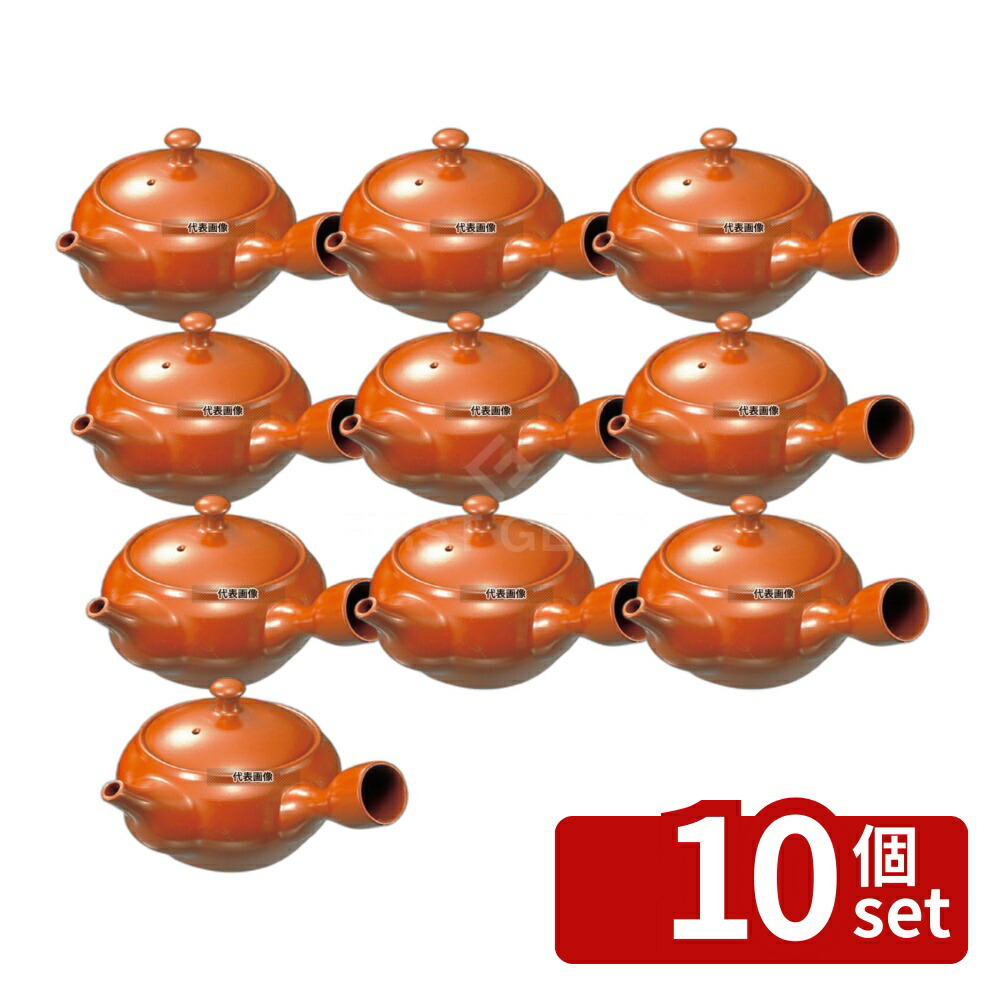 【10個セット】渡産業 急須 A-1 1.6号 320cc 陶器製 320cc φ80×H85 カフェ/サービス用品/トレー No.8034100