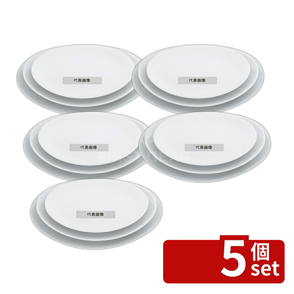 【5個セット】江部松商事 磁器 中華･洋食兼用食器 白楕円皿 25cm 245×218×H31 和/洋/中 食器 No.8179520
