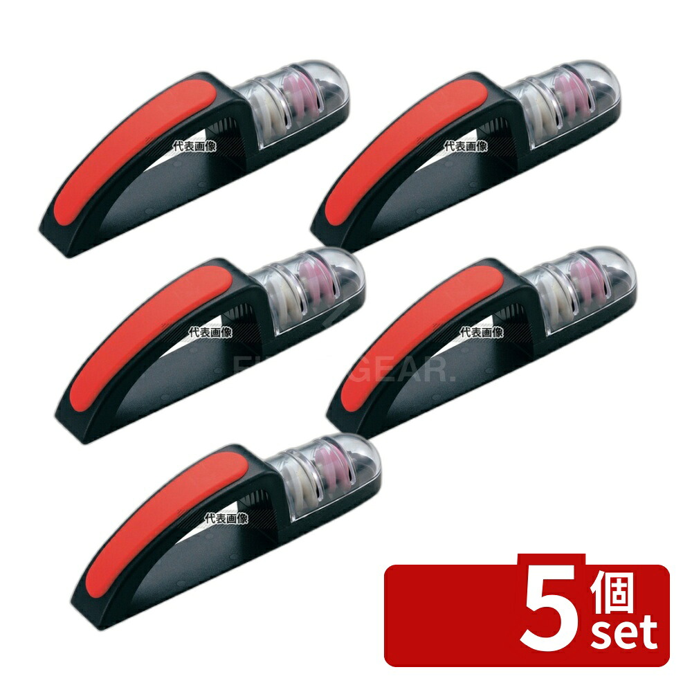 【5個セット】mino Sharp セラミック ウォーターシャープナー No.440 大 225×50×H65 研ぎ器 No.8857300