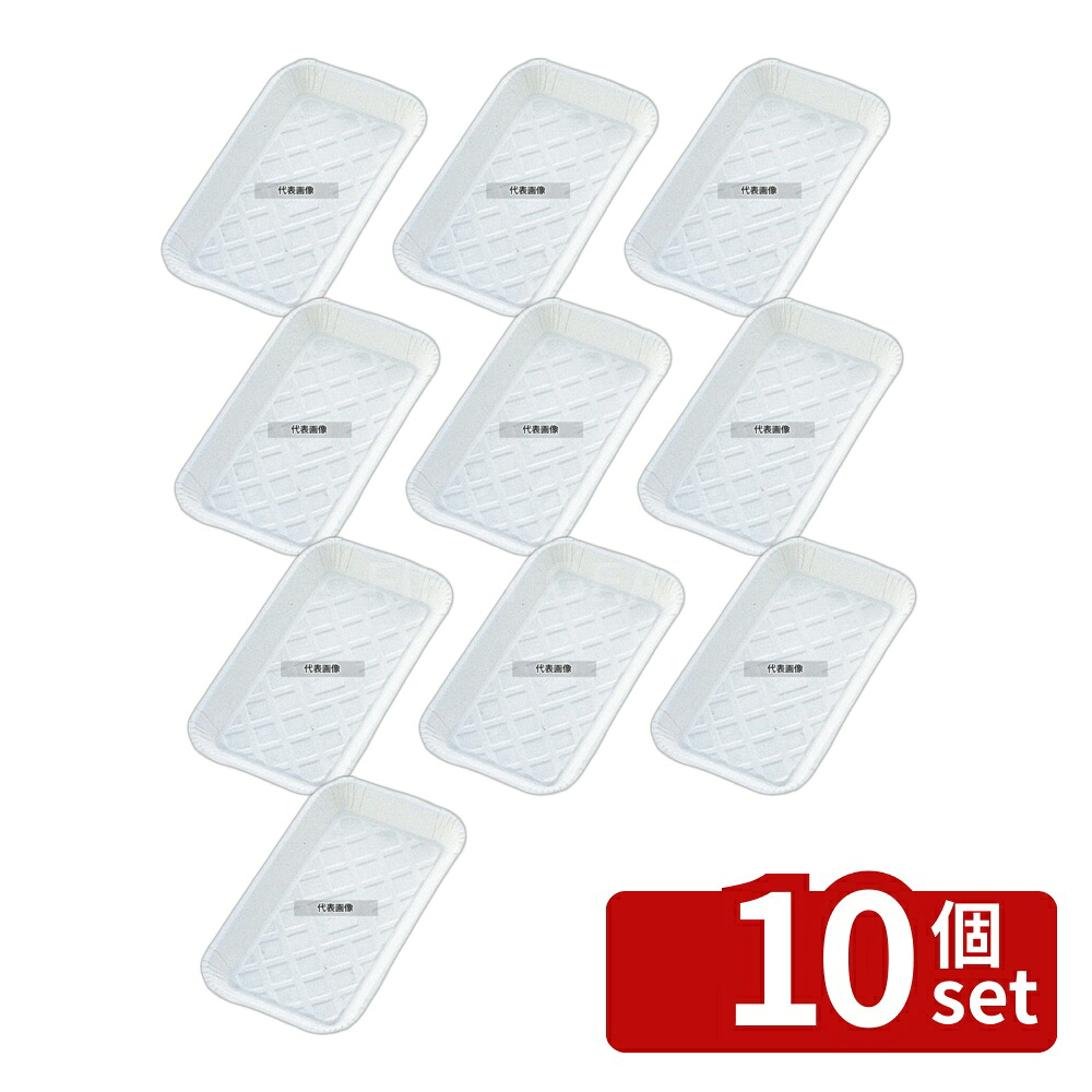 【10個セット】クリーントレー (100枚入) CT-1 1号 ケナフ 100×165×H15 厨房消耗品 No.7814700