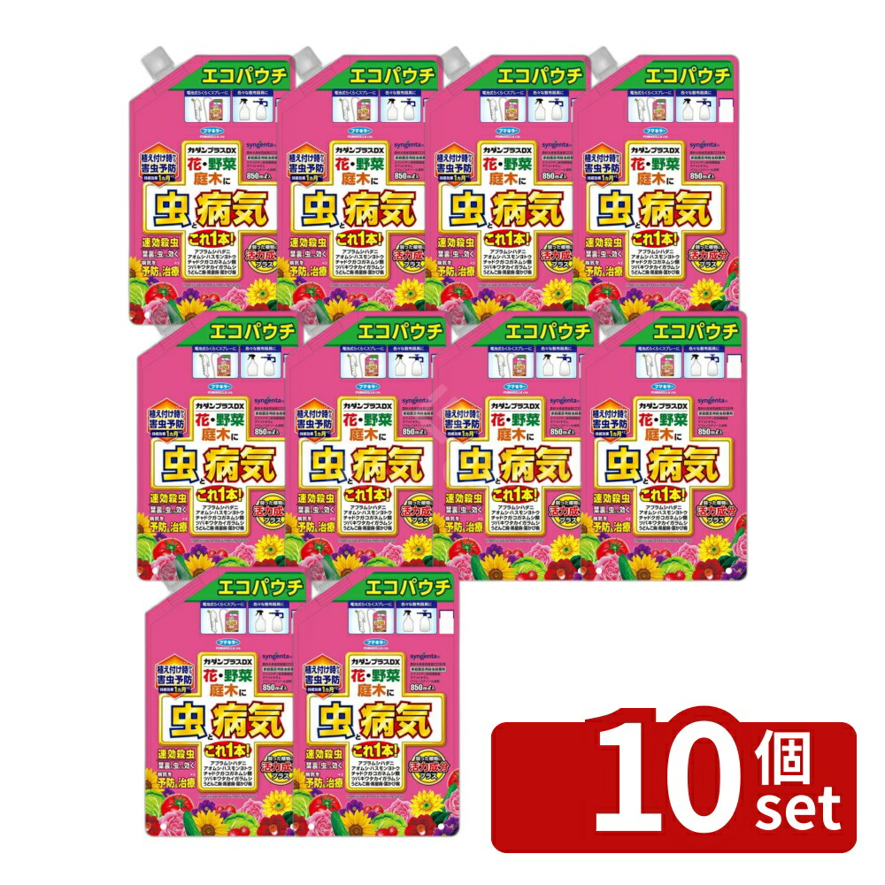【10個セット】フマキラー カダン プラスDX エコ パウチ850ml [4902424447675] 6,849円