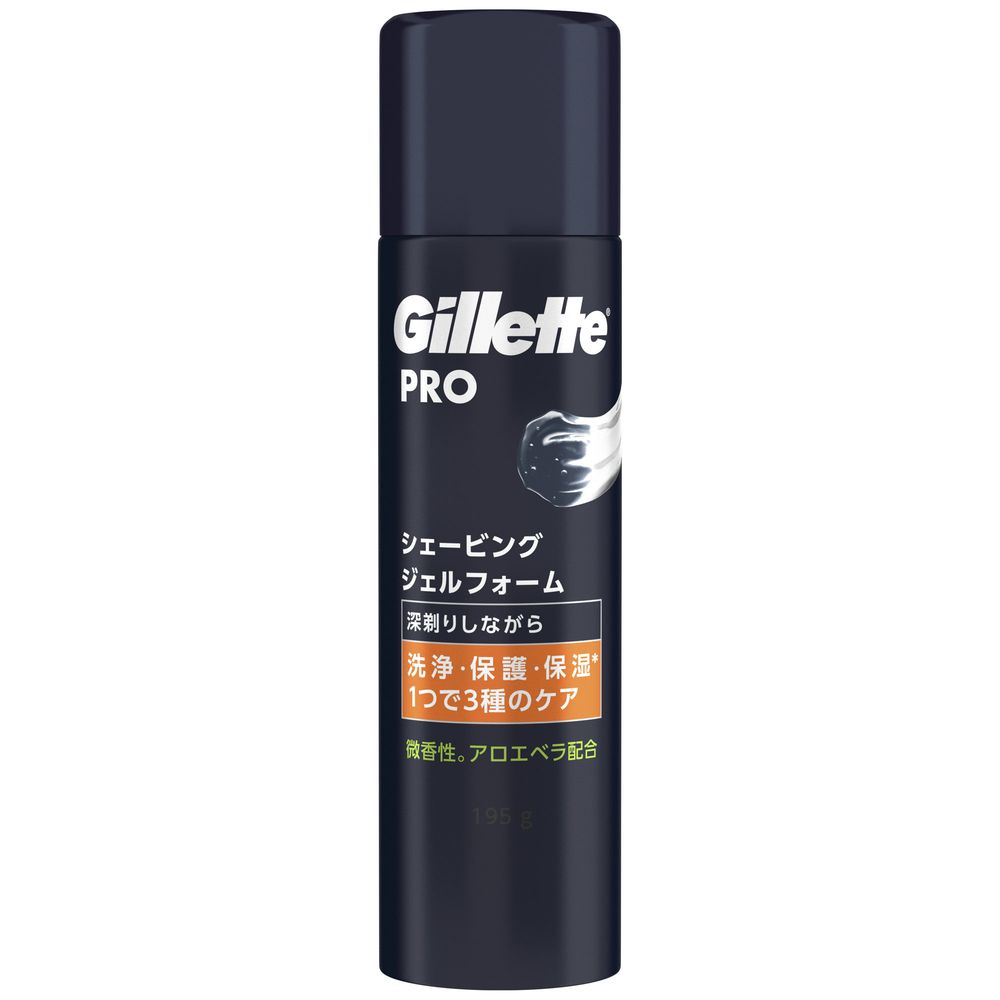 \ 리뷰 특전 제공/P&G 질레트 프로 쉐이빙 젤 폼 [단품내용량/195g] x 1 | P&G 질레트 PRO 쉐이빙 젤 폼 쉐이빙 젤 남성 화장품 남성용 쉐이빙