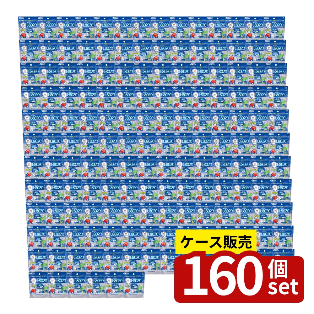 【箱売り 160個セット】 クチュッペL-8020 爽快ミント ポーションタイプ3個入(アルコール) | マウスウォッシュ 爽快ミント キシリトール 日本製 オーラルケア 乳酸菌 携帯用 ポーションタイプ アルコール 歯磨き後 口臭予防｜ファーストFACTORY