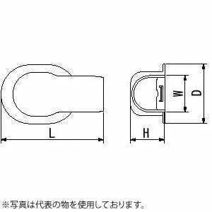 因幡電機産業 ウォールコーナーJW アイボリー 販売入数：20本