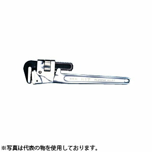 ヒット商事 ALP600 アルミパイプレンチ 最大口開き：103mm
