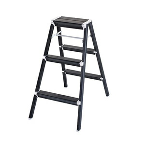 長谷川工業　スキットステップ　SK2.0-08BK　H：79cm　ブラック (旧品番:SK-08BK)　アルミ製　踏み台　[法人限定]｜ファーストFACTORY