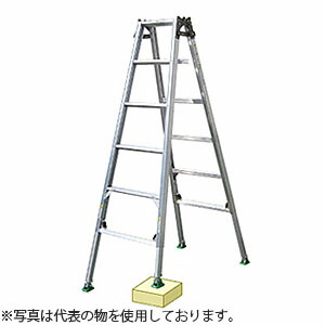 ナカオ(NAKAO)　アルミ製　4脚調節式・はしご兼用脚立　ピッチ　CX-120　[法人限定]｜ファーストFACTORY