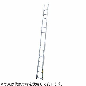 ナカオ(NAKAO)　アルミ製　2連伸縮はしご(梯子)　スカイライト2　MED-6.5　[法人限定]｜ファーストFACTORY