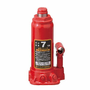 OH(オーエッチ工業) 油圧ジャッキ OJ-7T 呼び荷重:7t 高さ:最低230/最高457mm|ファーストFACTORY