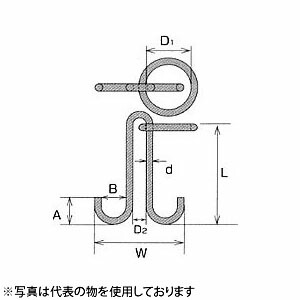 水本機械　ステンレス　係船環　MM型　品番：MM-22　1個価格　（SUS304）