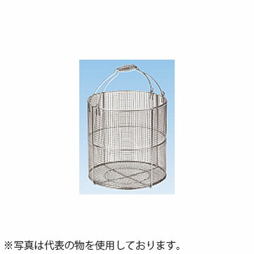 水本機械　ステンレス　洗浄カゴ（丸型）　品番：WBM-3030　1個価格　（SUS304）｜ファーストFACTORY