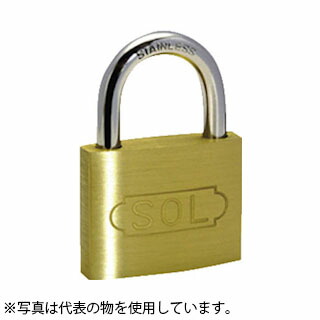 SOL HARD (ソールハード)　No.2500　ステンロック南京錠　40mm　同一鍵 1箱(12個入)｜ファーストFACTORY