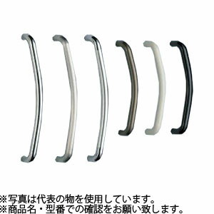 シロクマ(WB)　ドアー取手　R形取手　両面用　No-163　600mm　鏡面｜ファーストFACTORY