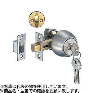 シロクマ(WB) ショウワ製(SHOWA) チューブラ本締錠 392-05 BS50 サテンゴールド