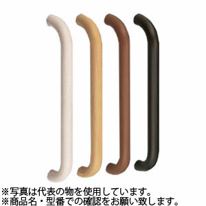 シロクマ(WB)　ドアー取手　アイウッド丸棒取手　両面用　No-288　600mm　ミディアムイエロー