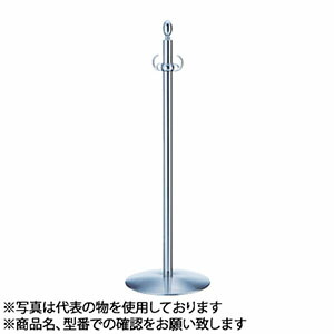 シロクマ(WB)　フロアパーティションポール　FPP-1208　φ32×920mm　φ300　クローム/鏡面 23,522円