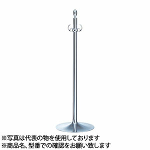シロクマ(WB)　フロアパーティションポール　FPP-1008　φ32&times;920mm　φ300　クローム/鏡面｜ファーストFACTORY 28,066円