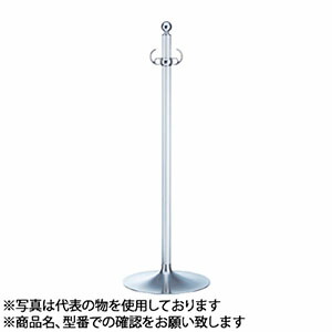 シロクマ(WB)　フロアパーティションポール　FPP-1009　φ32&times;900mm　φ300　クローム/ヘアーライン｜ファーストFACTORY 28,760円