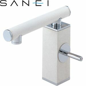 三栄水栓(SANEI)　K4730JV-JW-13　シングルワンホール洗面混合栓｜洗面所用　TOH　節水水栓｜ファーストFACTORY