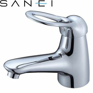 三栄水栓(SANEI)　K4770NJK-13　シングルワンホール洗面混合栓｜洗面所用　KIWITAP　寒冷地用　節水水栓｜ファーストFACTORY
