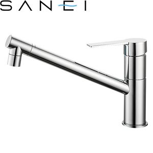 三栄水栓(SANEI)　K875JDVZ-1-13　シングルワンホール混合栓｜キッチン用　節水水栓