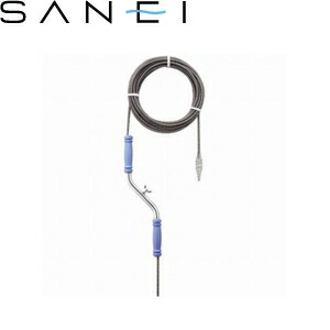 三栄水栓(SANEI)　PR801-10　パイプクリーナー　排水口径50から75mm用　長さ10m ：SB0247
