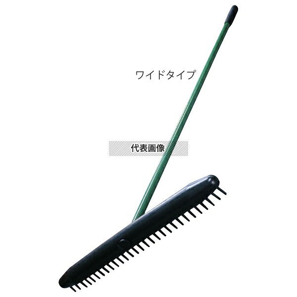 岩崎製作所 【おまとめ買 い】樹脂製(柄 アルミ製)バンカーレーキII型(ワイドタイプ) 54BR02A-12P [法人限定][送料別途お見積り]