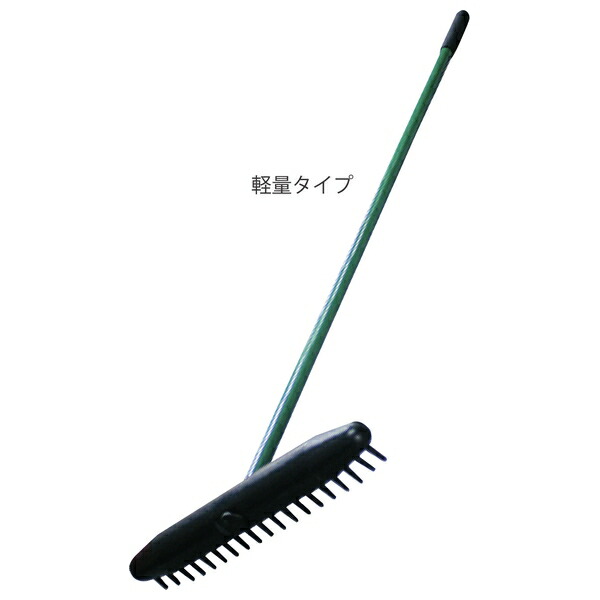 岩崎製作所　54BR01A　樹脂製(柄　アルミ製)バンカーレーキ1型(軽量タイプ)1箱12本入り [法人限定]｜ファーストFACTORY