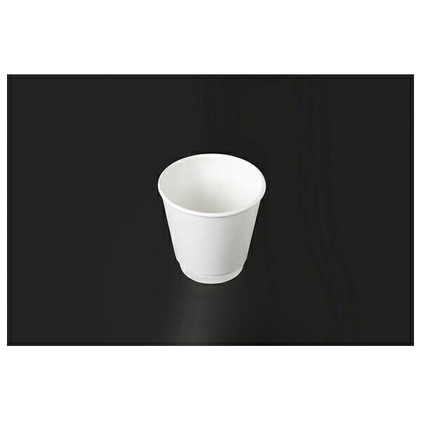 KPプラテック 二重巻き紙コップ KMJ-300 No.54439 ホワイト 500個入 ホット用 飲料用ドリンクカップ [法人限定]｜ファーストFACTORY