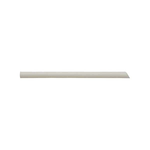 KPプラテック でんぷんストロー(φ12mm斜口) No.54482 単袋 2250個入 サイズ：φ12×210mm カトラリー [法人限定]
