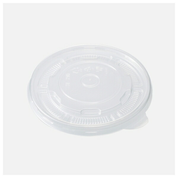 KPプラテック 丸型紙カップ用蓋(ふた)のみ KM100 No.54612 フタ(透明PP) 1000個入 [法人限定]