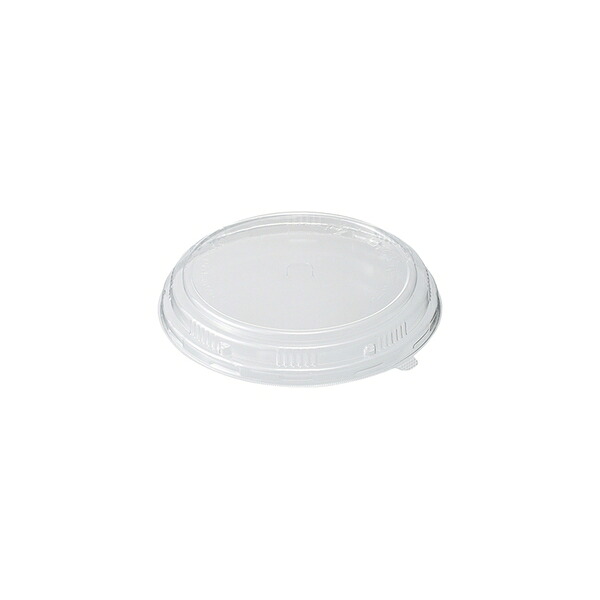 KPプラテック 丸型紙カップ用蓋(ふた)のみ KM165 No.54955 フタ(OPS) 600個入 [法人限定]｜ファーストFACTORY