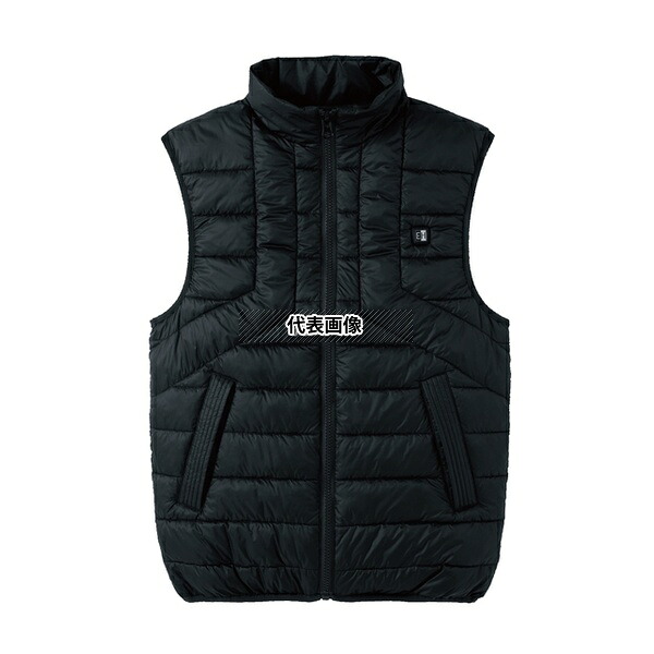 サンエス カーボンヒートベスト+バッテリーセット EH32490 9ブラック M+RD9241 EH32490+9+M+RD9241 [法人限定]