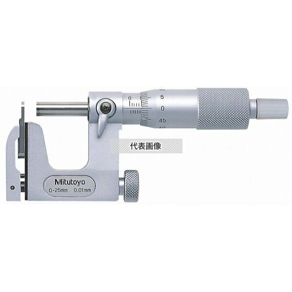 ミツトヨ(Mitutoyo) ACM-25 アナログユニマイクロメータ 測定範囲：0～25mm (外部校正) 117-101