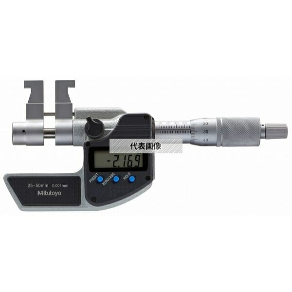 ミツトヨ(Mitutoyo) IMP-50MX デジマチックキャリパー形内側マイクロメータ ピンタイプ 測定範囲：25～50mm (外部校正) 345-251-30｜ファーストFACTORY