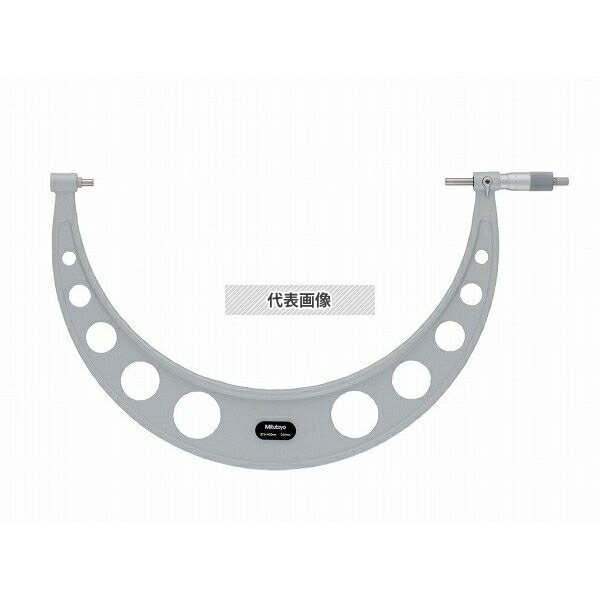 ミツトヨ(Mitutoyo) OMC-400 アナログ替アンビル式外側マイクロメータ 測定範囲：300～400mm (外部校正) 104-142