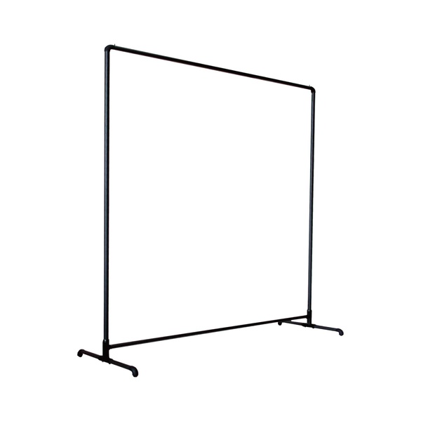 ロイヤル ディスプレイハンガーラック Flec スタンドアロンタイプ 1200 Fブラック インハンガー H1500mm FL-IH22-H FL-IH22-H 1200 ブラック