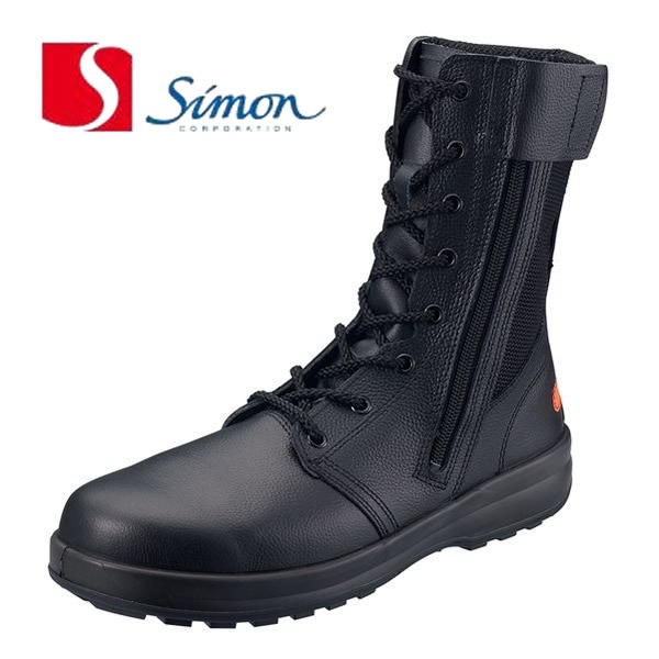 楽天市場】シモン 安全靴 WS33付 白革 静電靴 長編上チャック付き 静電