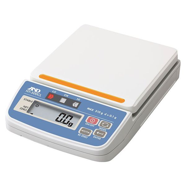 エー・アンド・ディ(A&D) HT500CL-JA-00J00 HT500CL-JA　(コンパレータライト付きデジタルはかり 510g/0.1g)　JCSS校正書類付き　(書類宛名無し)｜ファーストFACTORY