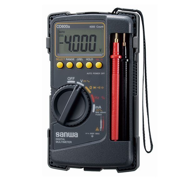 三和電気計器 デジタルマルチメータ CD800A
