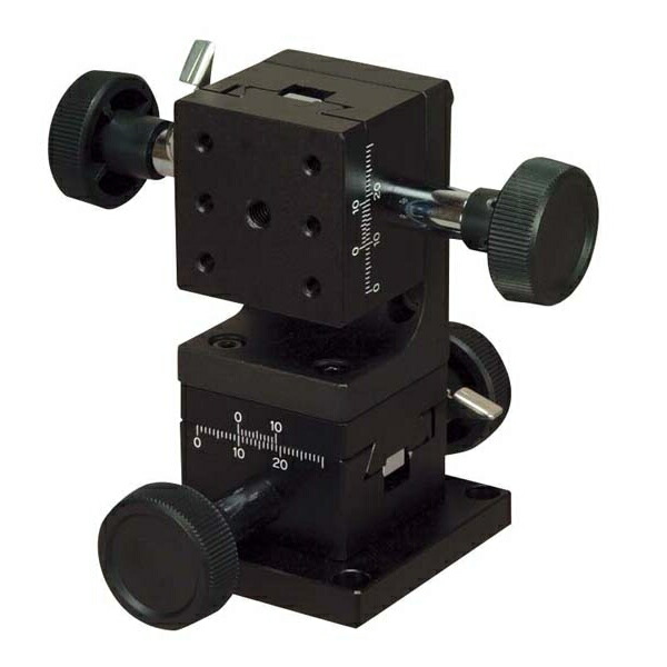 中央精機 DT X・Z軸ステージ 40×40（両ハンドル） LM-412W