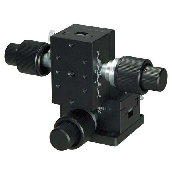 中央精機 DT X･Z軸ステージ 40×60（粗微動両ハンドル） LM-612WSL