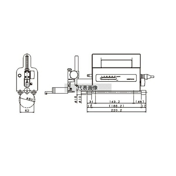 東京精密 E-MA-S62A ロール用足 [E-MA-S62A]