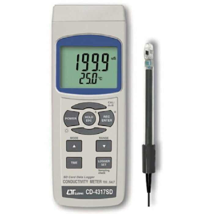A-GAS JAPAN データロガー導電率計 CD-4317SD