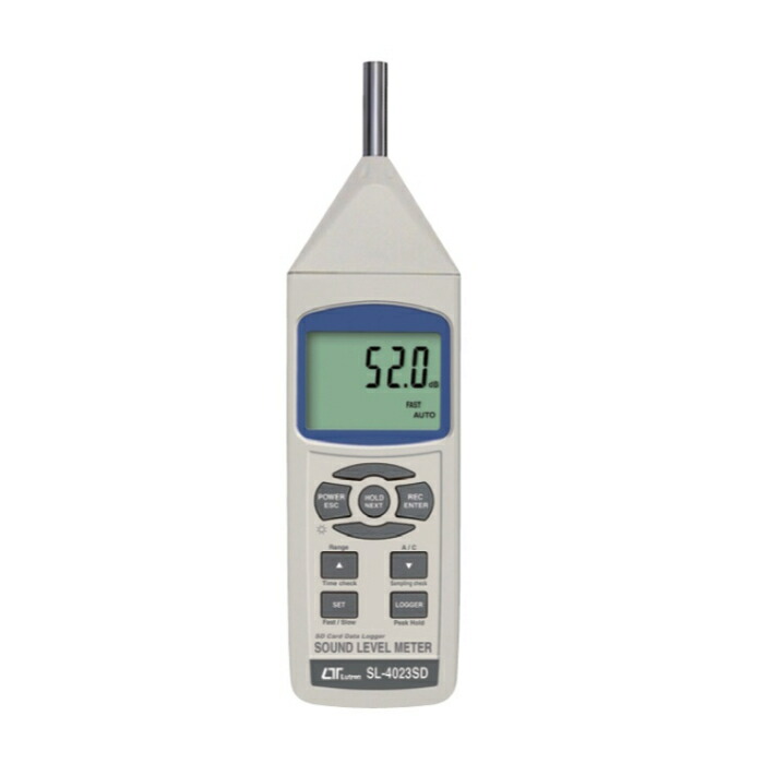 A-GAS JAPAN データロガー騒音計 SL-4023SD｜ファーストFACTORY